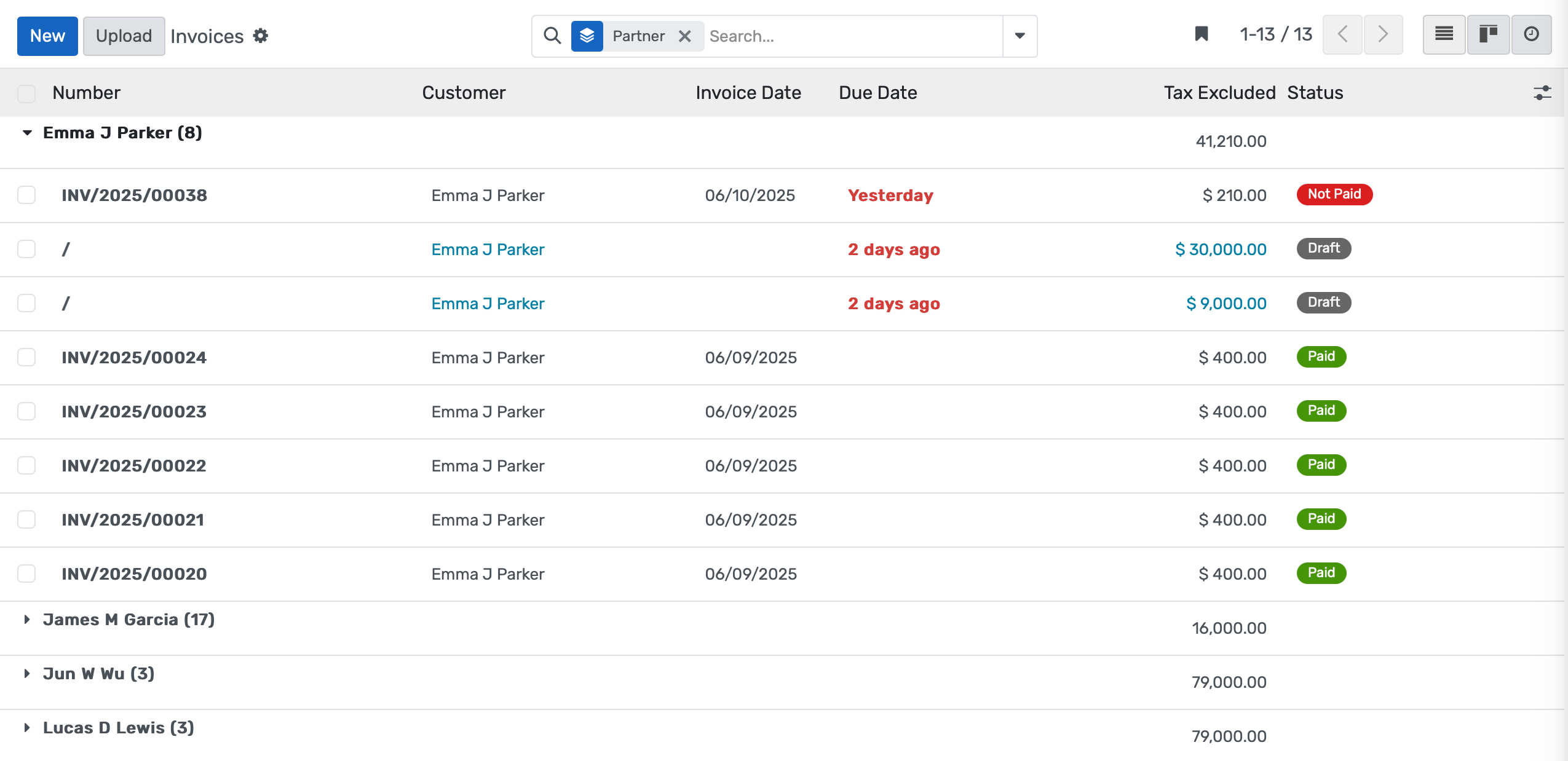 Financial system with audit trails, role-based access, data encryption, compliance alerts, and multi-factor authentication for security.