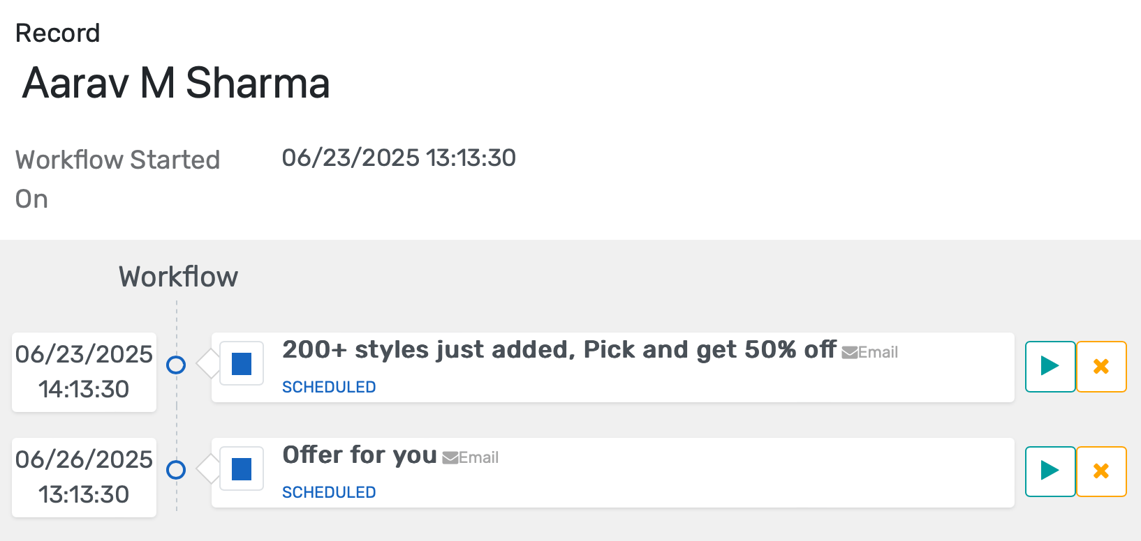 Automated messaging for students: email, SMS, templates, scheduling, and real-time engagement tracking to boost campus communication