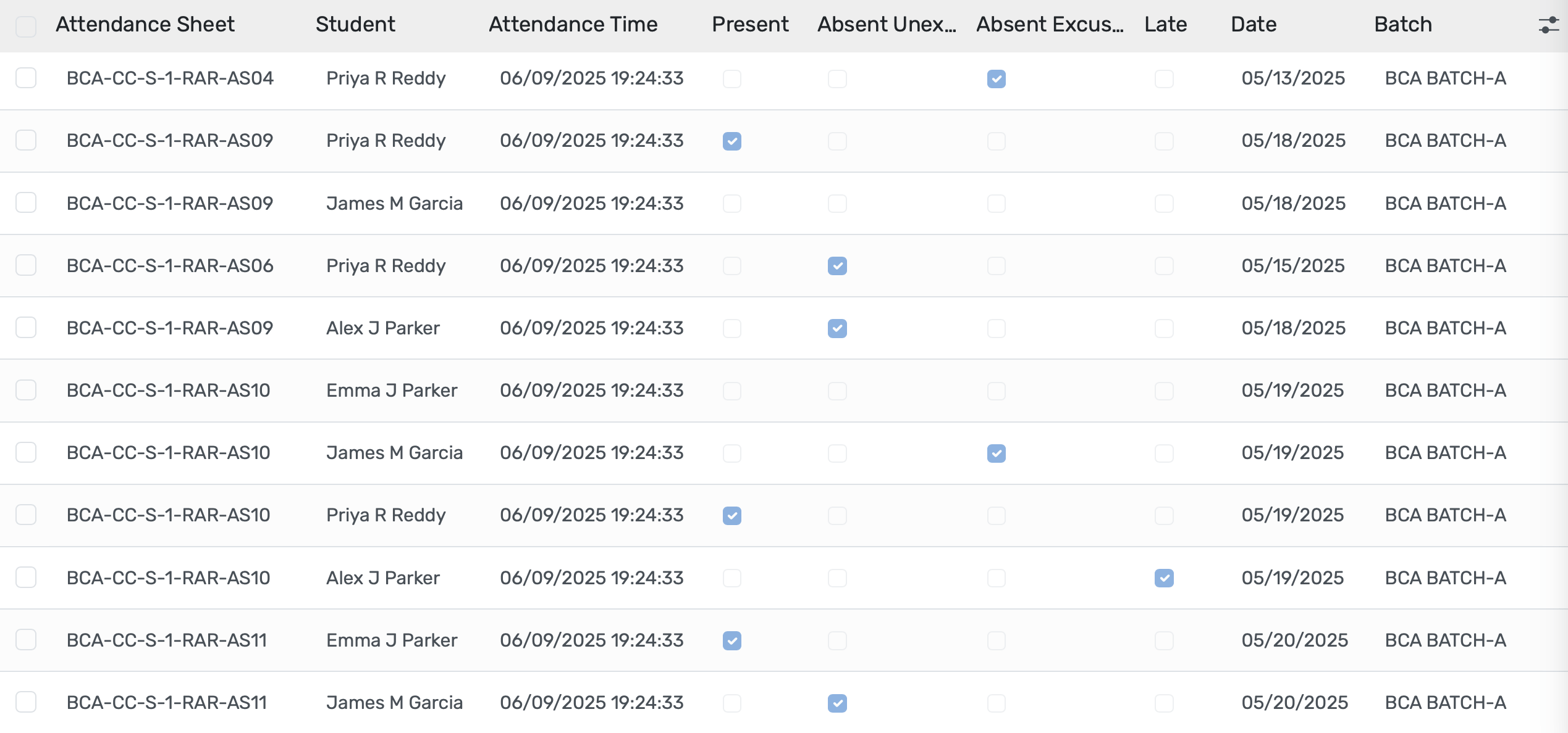 Facial recognition attendance with real-time syncing, ERP integration, reduced admin work, and prevention of proxy attendance.