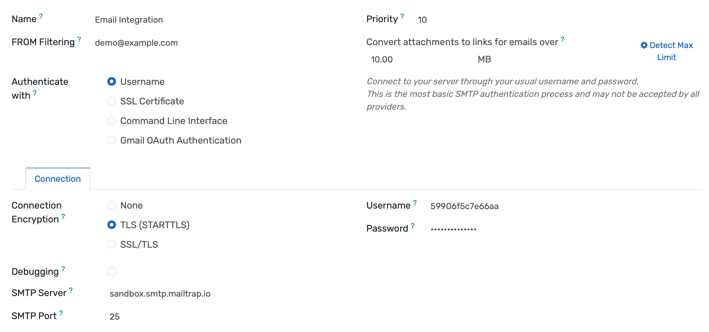 Email Integration System