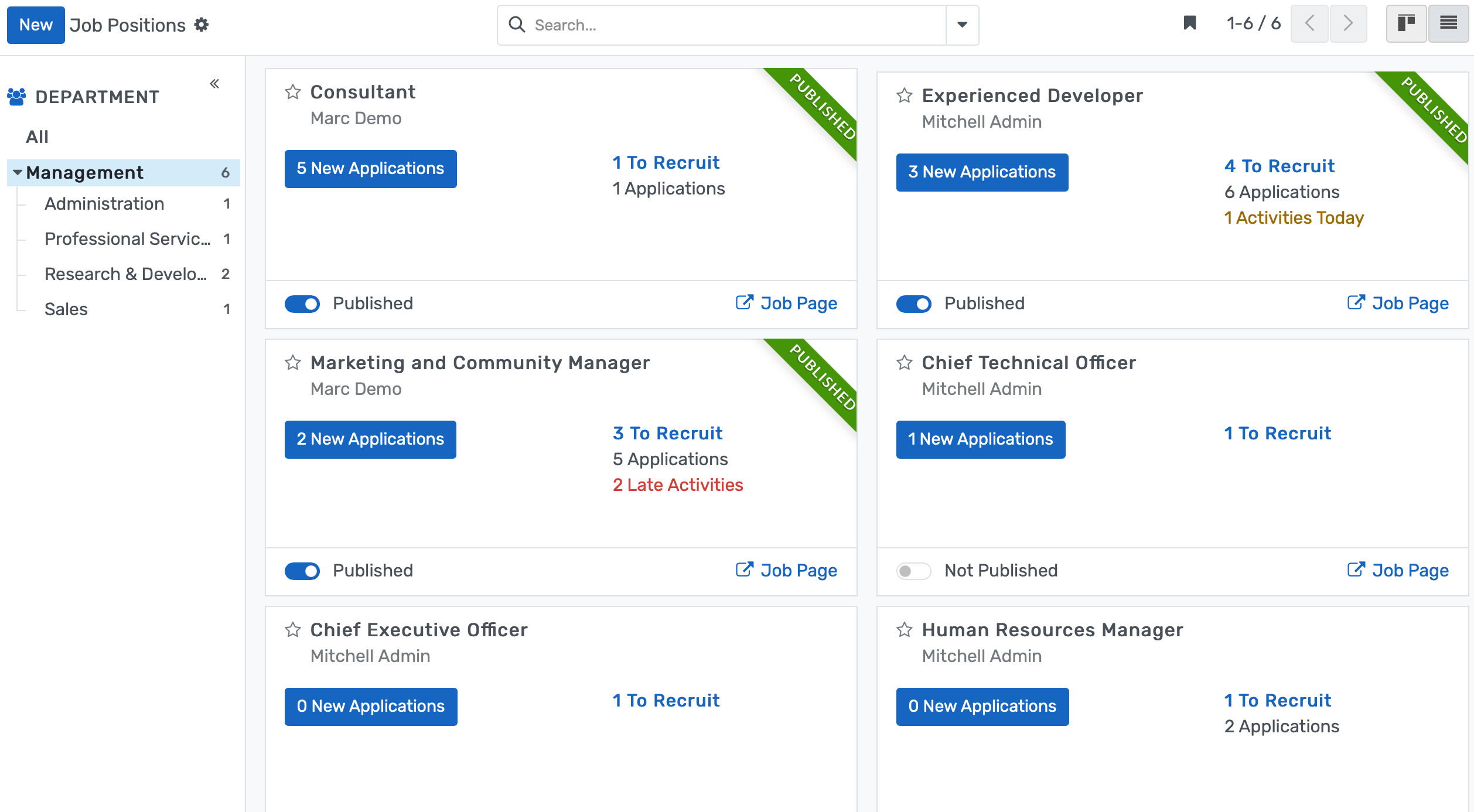 Recruitment Management System