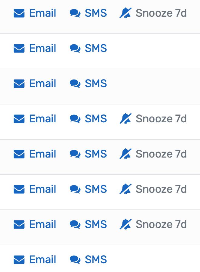 Trigger responses, schedule emails/SMS, use templates, track engagement, and automate reminders for admissions.