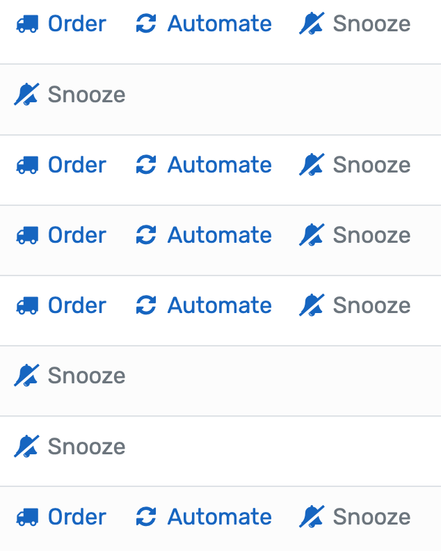 Track inventory in real time, get automated alerts, generate orders, and link stock to departments and sessions.