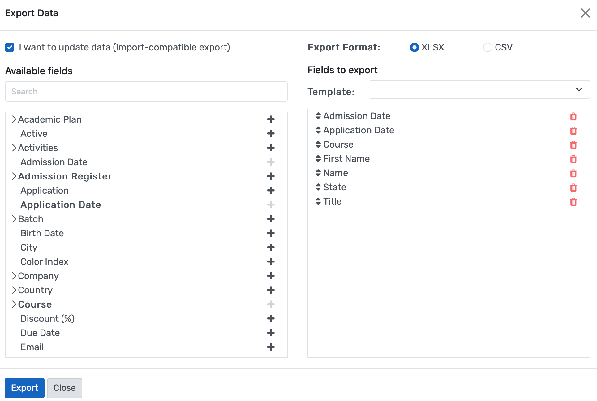 Applicant management dashboard featuring centralized intake, real-time tracking, auto-tagging, document reminders, and data export tools