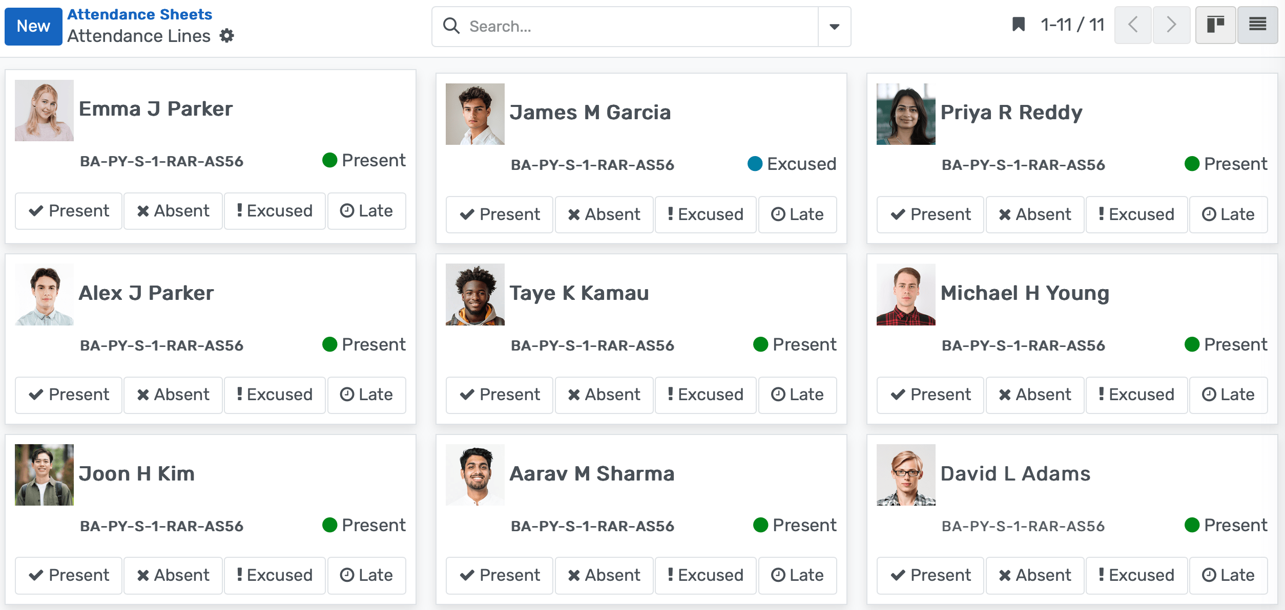 Attendance Management System