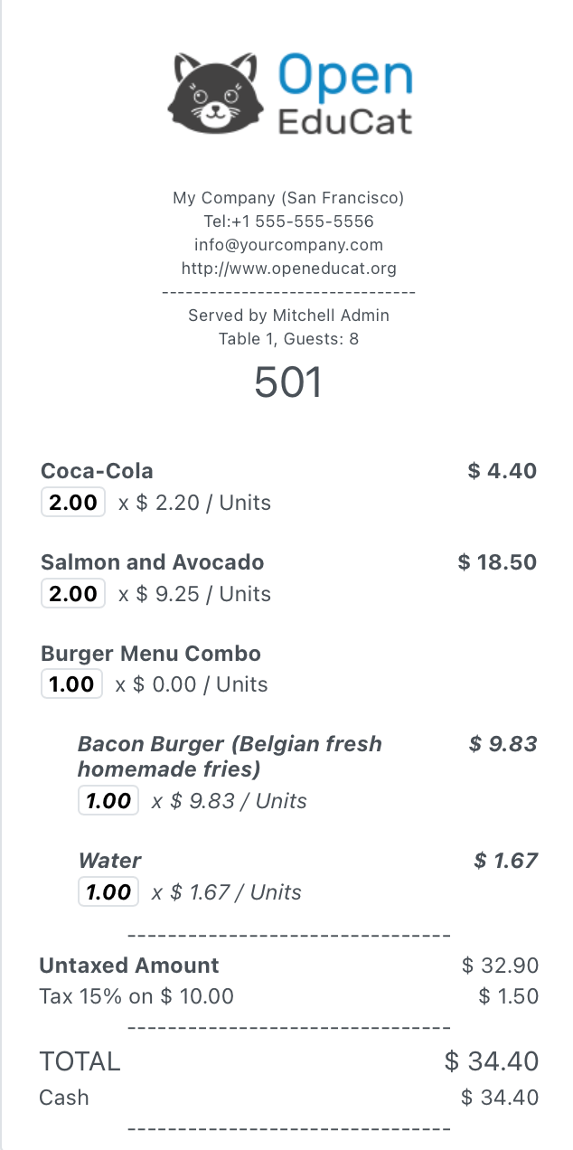Pre-order meals, cashless payments, digital invoices, track preferences, and integrate with multi-counter POS.