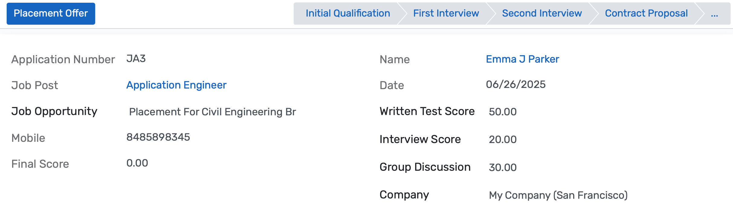 Automate placement process, track applications, manage recruiters, schedule interviews, and generate analytics.